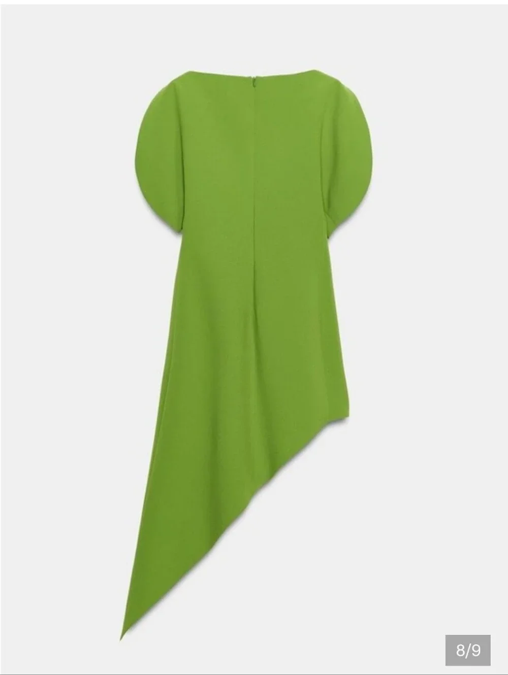Zara Green Asymmetric Dress